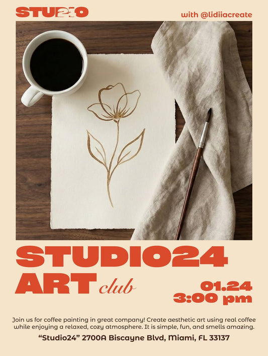 STUDIO24 ART CLUB 🎨☕️
